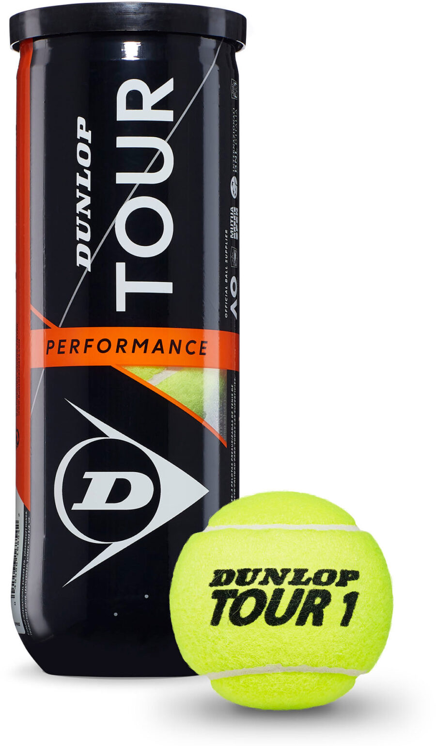 Dunlop Tour Performance Tennisballen 3-blik