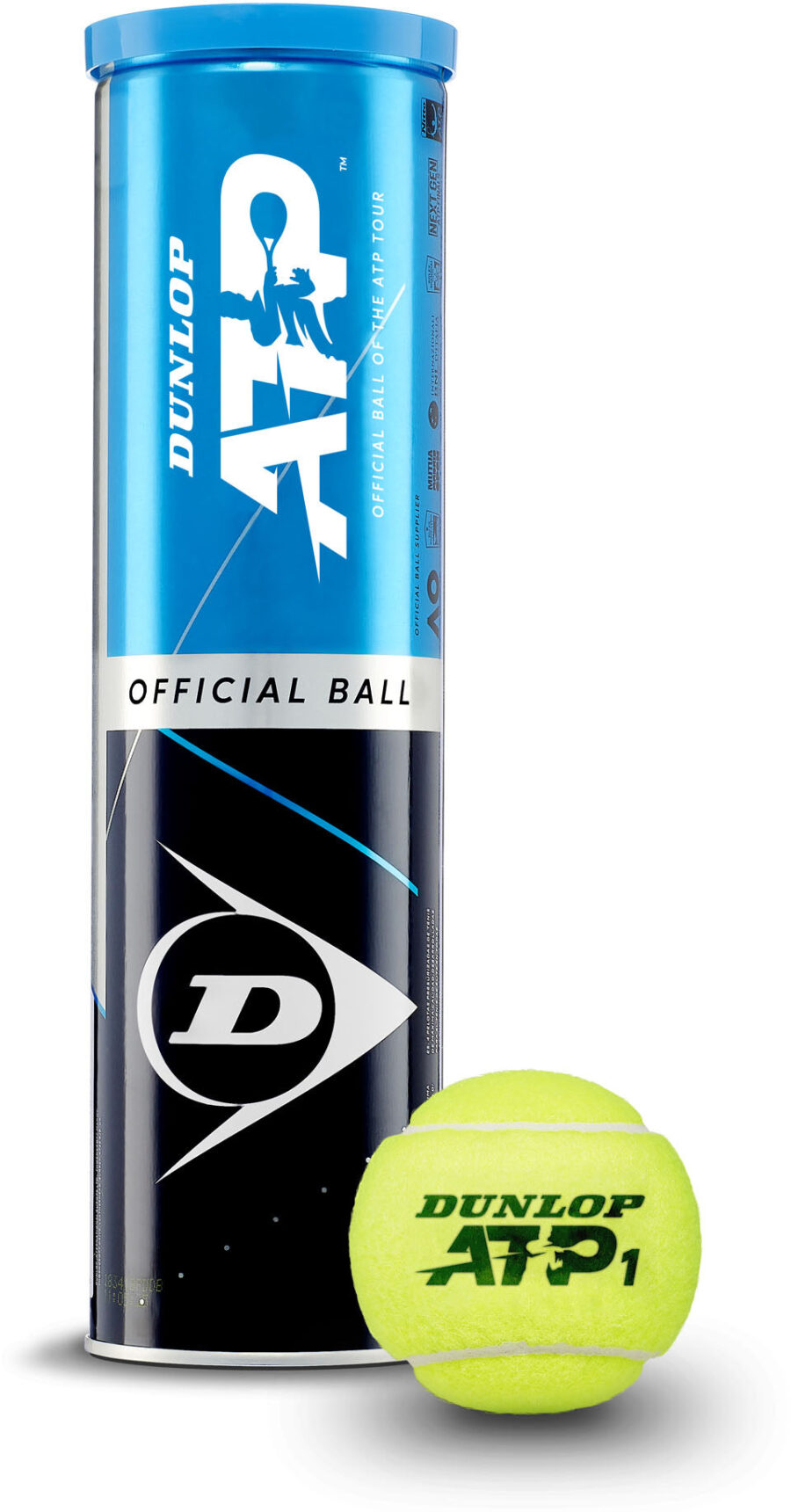 Dunlop ATP Tour Tennisballen 4-blik